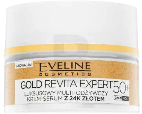 „Eveline Cosmetics“ „Gold Lift Expert 50+“ veido kaukė, 50 ml
