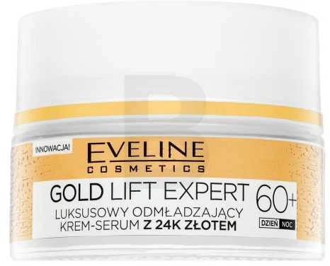 Eveline Cosmetics Eveline Gold Lift Expert prabangus jauninantis kreminis serumas 60+, 50 ml