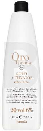 Fanola Oro Therapy 24k Gold Activator Oro Puro 6% 20 Vol., 1000 ml