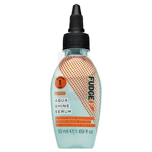 „Fudge Professional Aqua Shine“ plaukų serumas be amoniako, lyginantis, 50 ml
