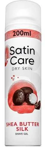 Skutimosi želė sausai odai Gillette Satin Care Shea Butter, 200 ml