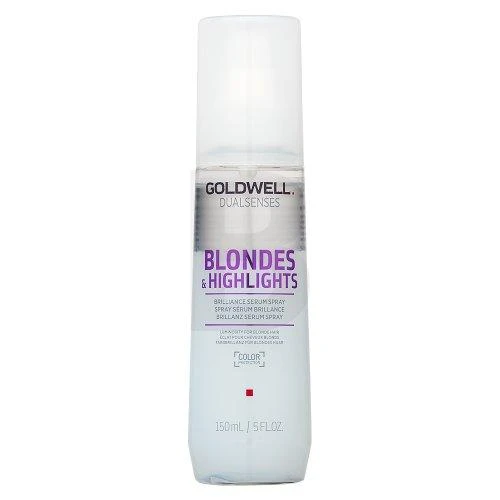 Blizgesio suteikiantis purškiklis Goldwell Blondes&Highlights Brilliance Serum Purškiklis 150ml