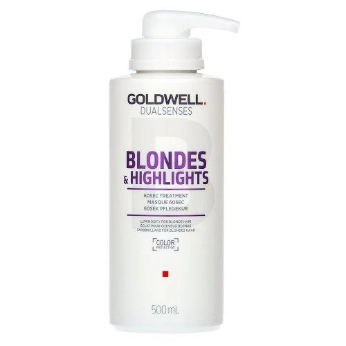 „Goldwell Dualsenses Blondes & Highlights“ 60 sek. plaukų kaukė