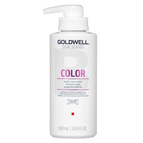 Atkuriamoji kaukė ploniems, normaliems dažytiems plaukams Goldwell Color 60sec Treatment 500ml