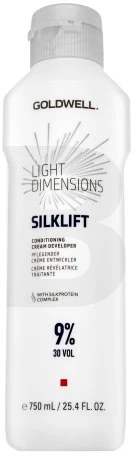 Goldwell Light Dimensions Silklift kondicionavimo kremas Developer 9% 30 Vol., 750 ml