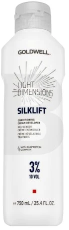 Goldwell Light Dimensions Silklift Kondicionierius Kreminis Developer 3% 10 Vol., 750 ml