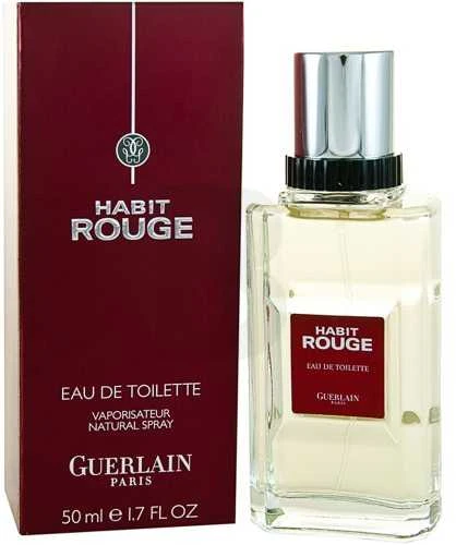 Guerlain Habit Rouge EDT tualetinis vanduo vyrams, 50 ml