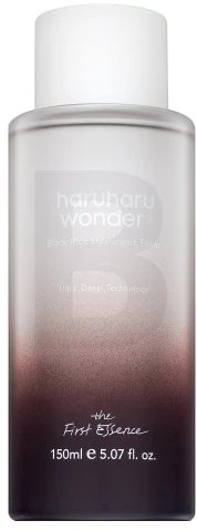 Haruharu Wonder Juodas Rice Hyaluronic Toneris veido tonikas su juodųjų ryžių ekstraktu ir hialurono rūgštimi, 150 ml