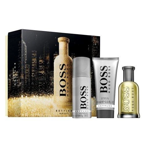 Rinkinys vyrams Hugo Boss Bottled (kvepalai Hugo Boss Bottled EDT, 100 ml + dezodorantas 150 ml + dušo želė 100 ml)