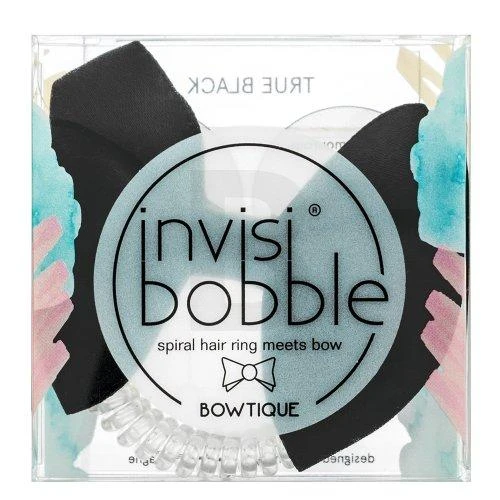 Gumytės plaukams Invisibobble BOWTIQUE True Juodas