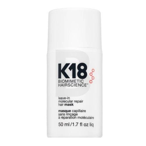 Nenuplaunama atkuriamoji plaukų kaukė K18 Leave-in Molecular Repair Hair Mask, 50 ml