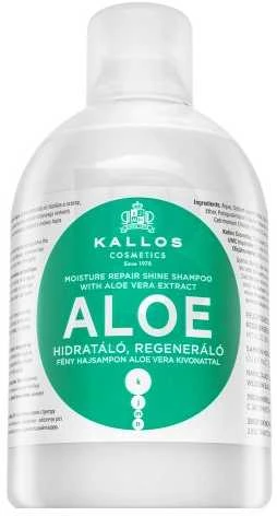 Kallos Cosmetics Aloe Vera Moisture Repair Shine Šampūnas šampūnas, 1000 ml