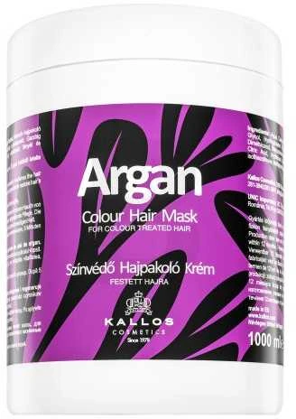 Kaukė dažytiems plaukams Kallos Argan Colour Hair Mask 1000 ml