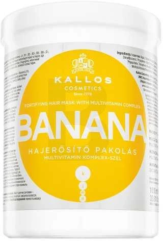 Drėkinanti kaukė plaukams su vitaminų kompleksu Kallos BANANA Fotifying Hair Mask 1000 ml