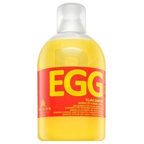 Kallos Cosmetics Egg Šampūnas šampūnas plaukams su kiaušinio ekstraktu, 1000 ml