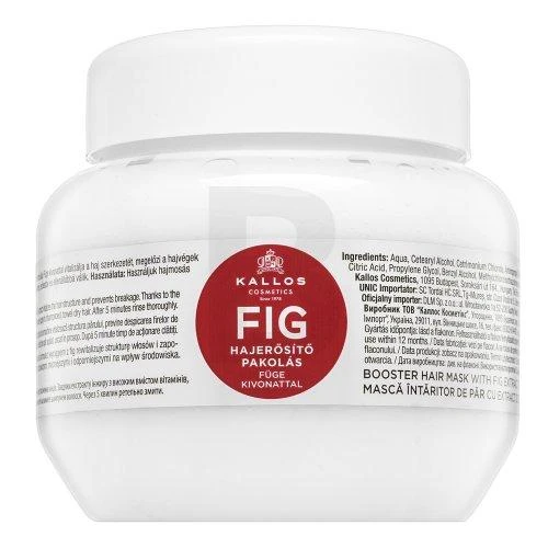 Kallos Cosmetics Fig plaukų kaukė moterims, 275 ml