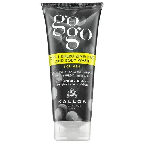 Dušo želė Kallos GOGO 2in1 Energizing Hair and Kūno prausiklis 200 ml