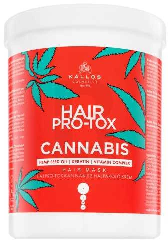 Plaukų kaukė su kanapių sėklų aliejumi Kallos Hair Pro-Tox Cannabis Hair Mask 1000 ml