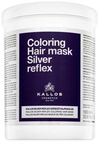 Dažanti plaukų kaukė Kallos Coloring Hair Mask Sidabrinis Reflex 1000 ml