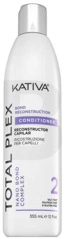 Kativa Total Plex Acondicionador Reconstructor, 355 ml