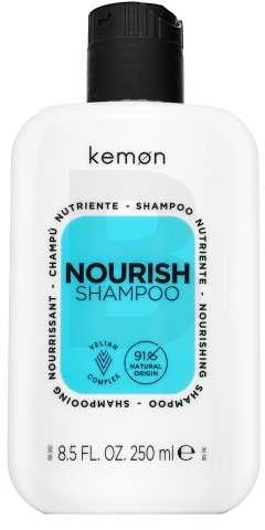 Kemon Nourish Šampūnas maitinamasis šampūnas sausiems ir pažeistiems plaukams, 250 ml