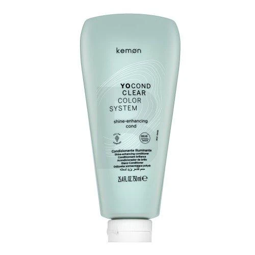 Kemon Yo Cond Color System blizgesį suteikiantis skaidrus kondicionierius, 750 ml