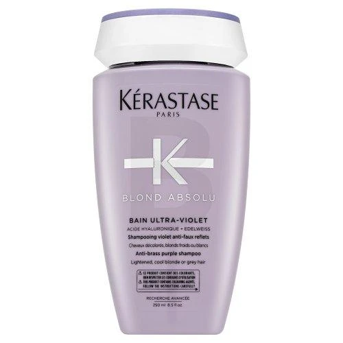 Šampūnas su violetiniu pigmentu Kerastase Blond Absolu Bain Utra-Violet Šampūnas 250ml