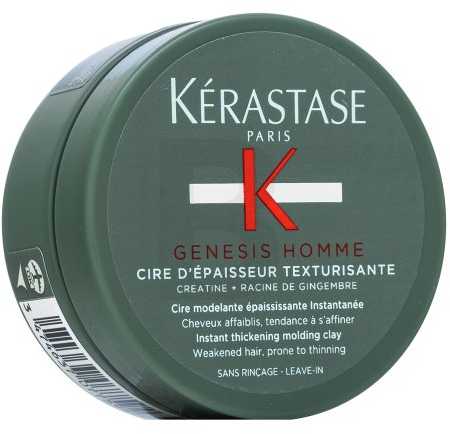 Kérastase Genesis Homme Cire D'Épaisseur Texturisante plaukų modeliavimo pasta vyrams, 75 ml