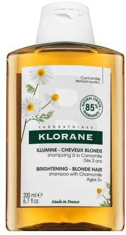 Klorane A La Camomile Skirtas šviesiems plaukams Reflex Illuminating Šampūnas 200ml