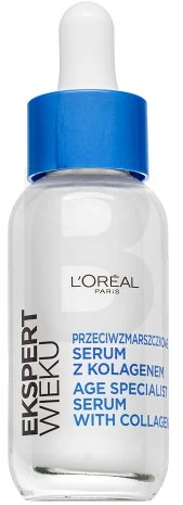 L'Oreal Paris Age Specialist Age Correcting Serum su kolagenu veido serumas, 30 ml