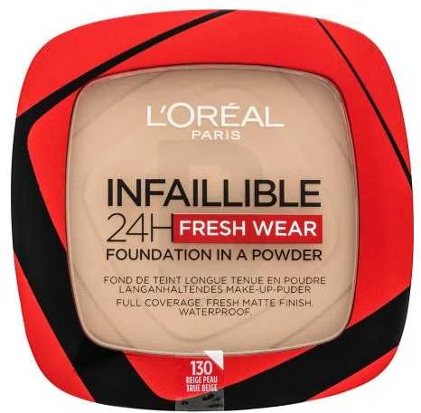 L'Oréal Paris Infaillible 24H Fresh Wear makiažo pagrindas pudros pavidalu