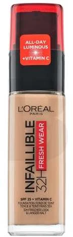 L´Oréal Paris Infaillible 24H Fresh Wear makiažo pagrindas 30 ml (235 Honey)