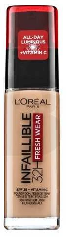 L'Oreal L´Oréal Paris Infaillible 24H Fresh Wear makiažo pagrindas 30 ml (110 Rose Vanilla)