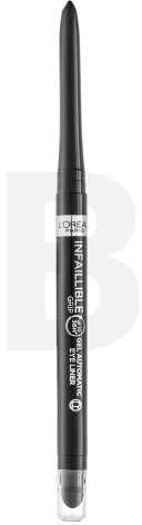 L'Oréal Paris Infaillible Grip 36H Gel Automatic Eye Liner Eye Pieštukas moterims, 1,2 g
