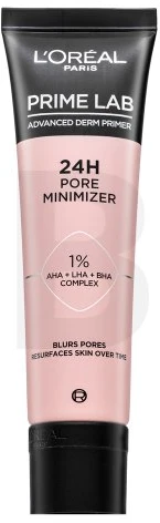 L'Oréal Paris Prime Lab 24H Pore Minimizer Makeup Primer poras sutraukianti makiažo bazė, 30 ml