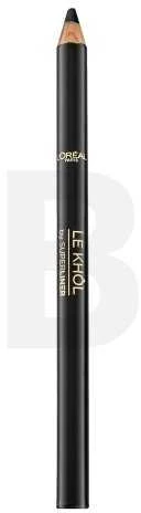 L’Oréal Paris Make-Up Designer Super Liner Le Khol - 101 Midnight Juodas - Oogpotlood akių kontūro pieštukas Tvirtas Juoda