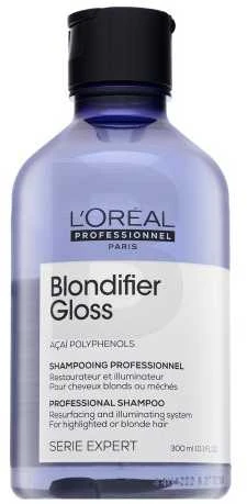 L'Oreal Professionnel Serie Expert Blondifier Gloss Acai Polyphenols Hair Šampūnas šampūnas šviesiems plaukams, 300 ml