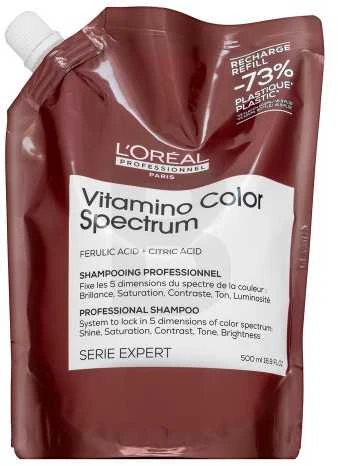 L'oreal Professionnel Vitamino Color Spectrum Šampūnas Refill šampūno dažytiems plaukams papildymas, 500 ml