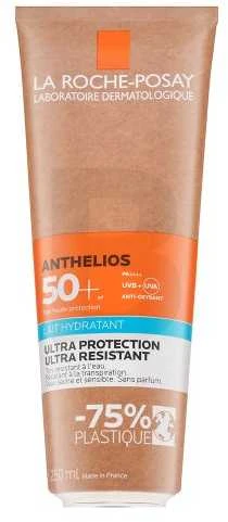 La Roche Posay Anthelios Drėkinamasis Pienelis Ultra Protection SPF 50+ apsauginis losjonas nuo saulės, 250 ml