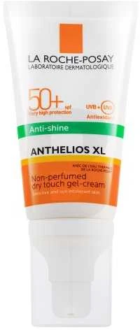La Roche Posay Anthelios XL Anti-Shine Non-Perfumed Dry Touch Gel-Kreminis SPF 50+ apsauginis gelinis kremas jautriai veido odai, 50 ml