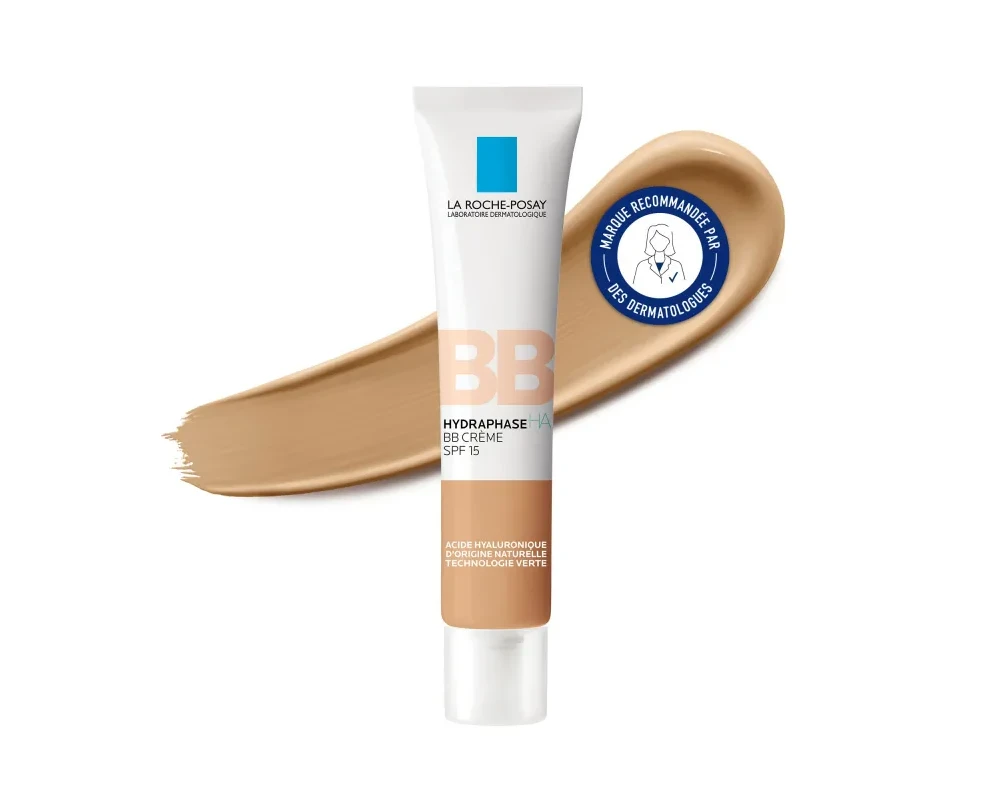 La Roche-Posay Hydraphase HA BB Cream SPF 15 drėkinamasis BB kremas, atspalvis: Medium, 40 ml