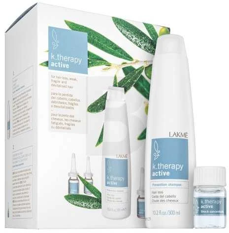 „Lakme“ aktyviosios kaukės „K.Therapy“ rinkinys, 300 ml + 8 x 6 ml