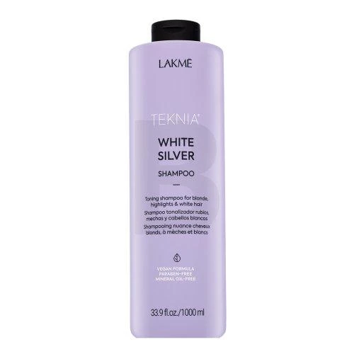 Lakme Teknia Baltas Sidabrinis Šampūnas, 1000 ml