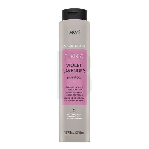 Violetinę spalvą paryškinantis šampūnas Lakme Teknia Violet Levender Šampūnas, 300 ml
