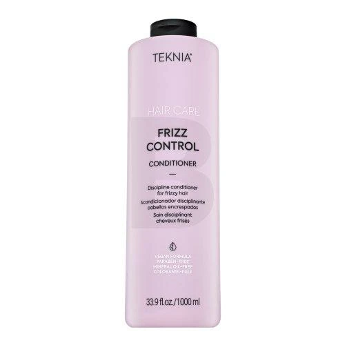 Nenuplaunamas kondicionierius nepaklusniems plaukams Lakme Teknia Frizz Control Conditioner Leave-In, 1000 ml