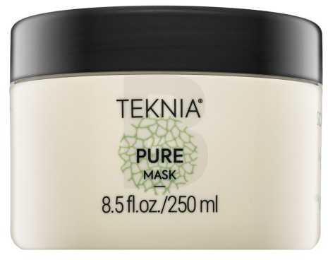 Kaukė galvos odai Lakme Teknia Pure Mask, giliai valanti, reguliuojanti sebumo išsiskyrimą, 250 ml