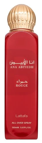 Lattafa Ana Abiyedh Rouge Body Purškiklis, 150 ml