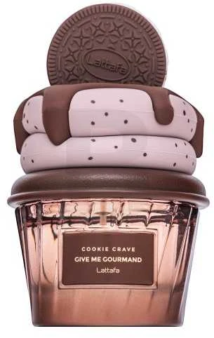 Lattafa Cookie Crave Give Me Gourmand EDP parfumuotas vanduo moterims, 75 ml