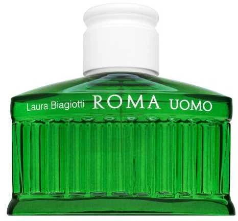 Laura Biagiotti Roma Uomo Žalias Swing EDT tualetinis vanduo vyrams, 125 ml