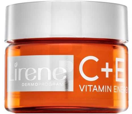Lirene C+E Vitamin Energy Face Kreminis Moisturizining Kreminis, 50 ml